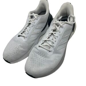 Adidas Men's Response Super FX4830 White‎ Black Lace Up Running Shoes Size 11